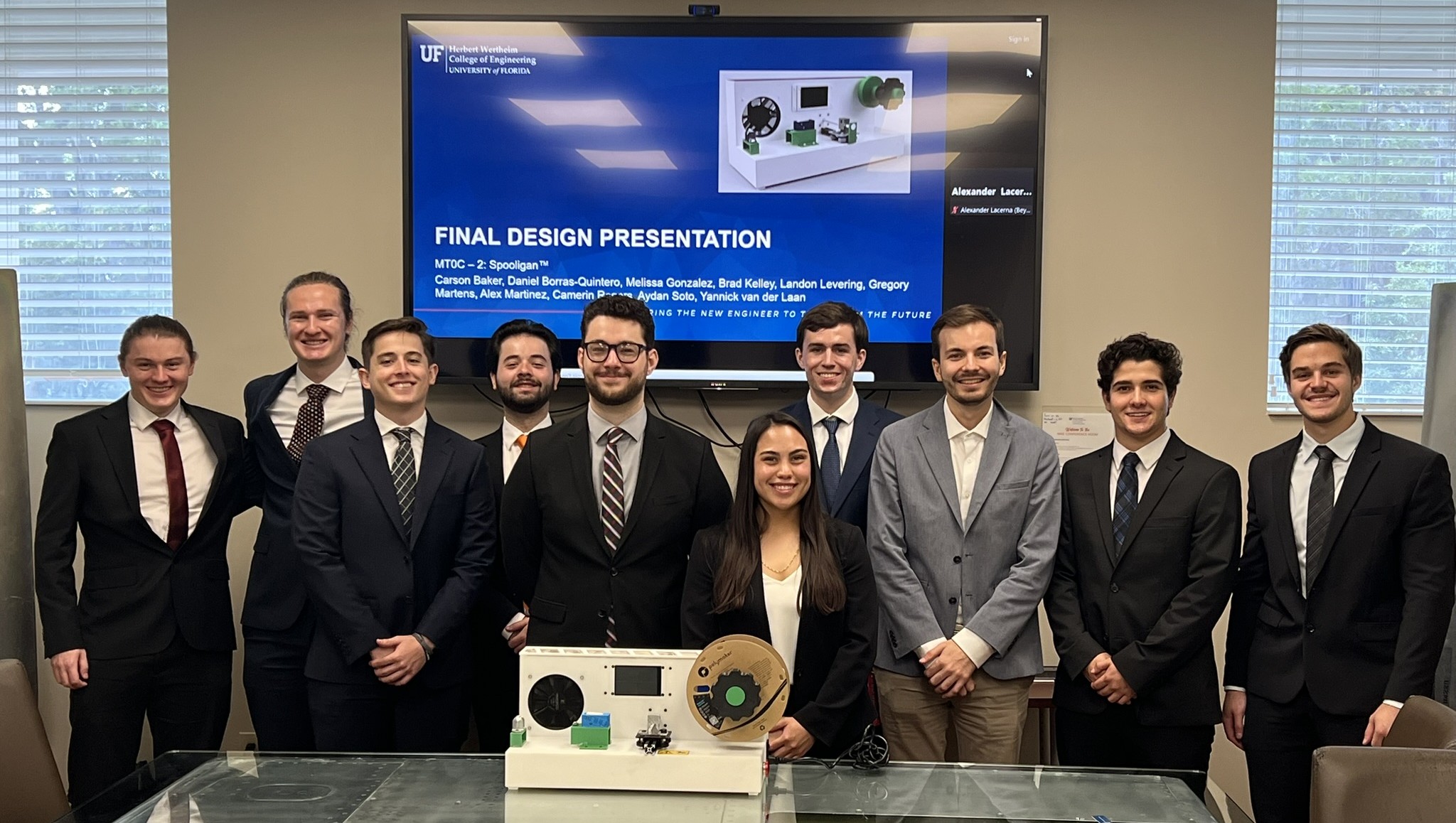 Team with Final Prototype